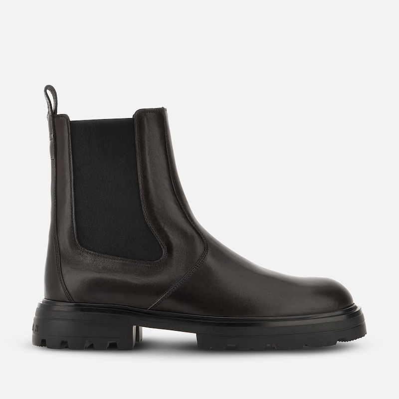 Hogan - Chelsea Ankle Boots Hogan H673, BRAUN, 10 - Schuhe Hogan - Chelsea Ankle Boots Hogan H673, BRAUN, 10 - Schuhe von Hogan