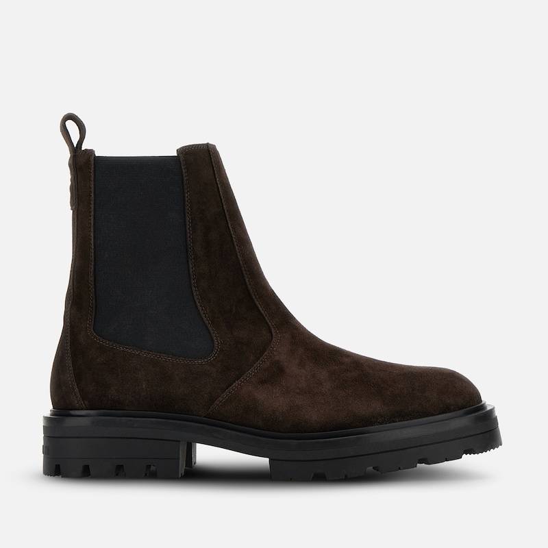 Hogan - Chelsea Ankle Boots Hogan H673, BRAUN, 8 - Schuhe Hogan - Chelsea Ankle Boots Hogan H673, BRAUN, 8 - Schuhe von Hogan