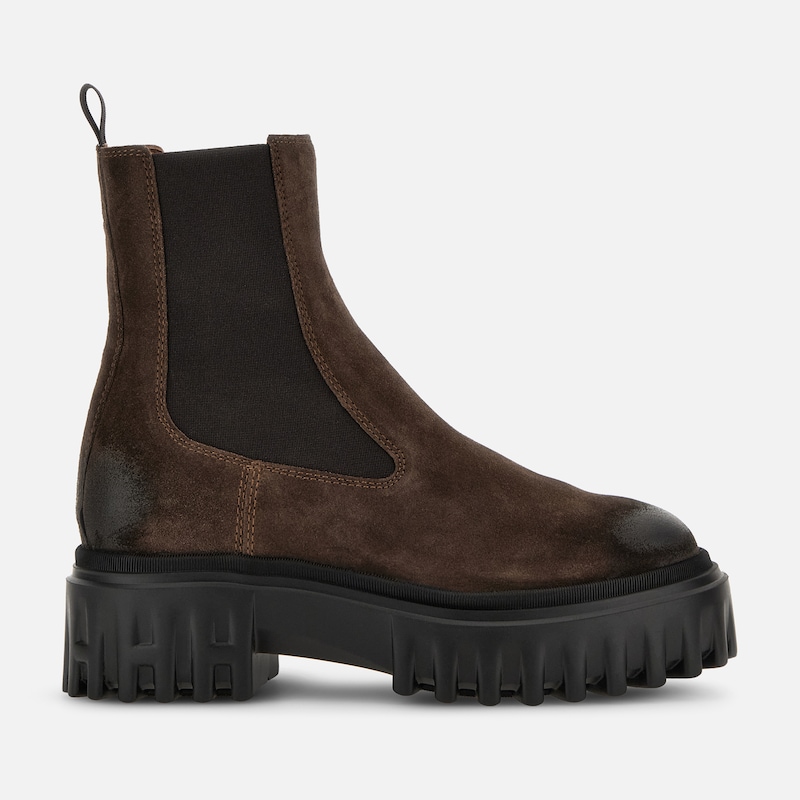 Hogan - Chelsea Boots Hogan H700, BRAUN, 35 - Schuhe von Hogan