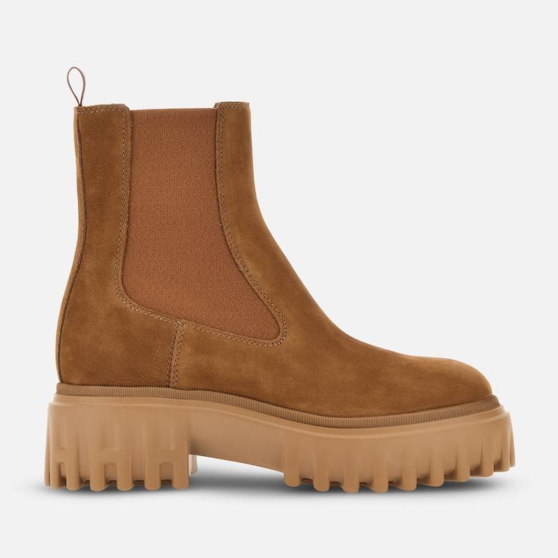 Hogan - Chelsea Boots Hogan H700, BRAUN, 42 - Schuhe von Hogan