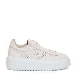 Hogan Damen Weiße Ledersneaker von Hogan
