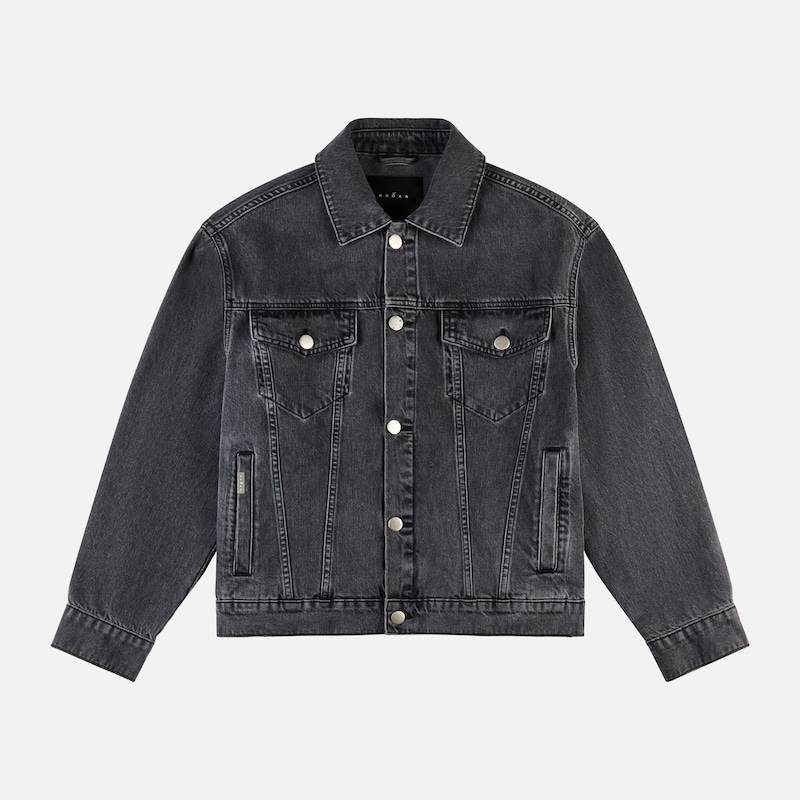 Hogan - Denim Jacket, SCHWARZ, M - Jacken von Hogan