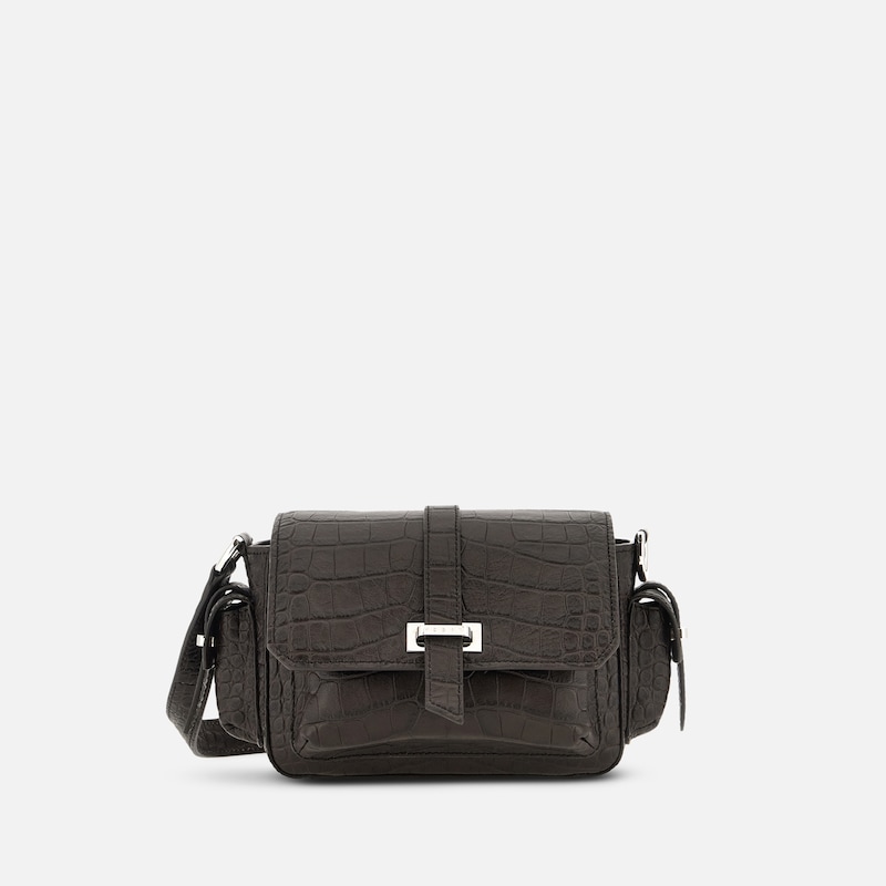 Hogan - Flap-Tasche Small, BRAUN,  - Taschen von Hogan