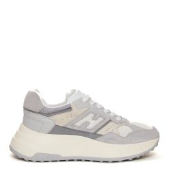 Hogan Graue Ledersneaker Für Damen von Hogan