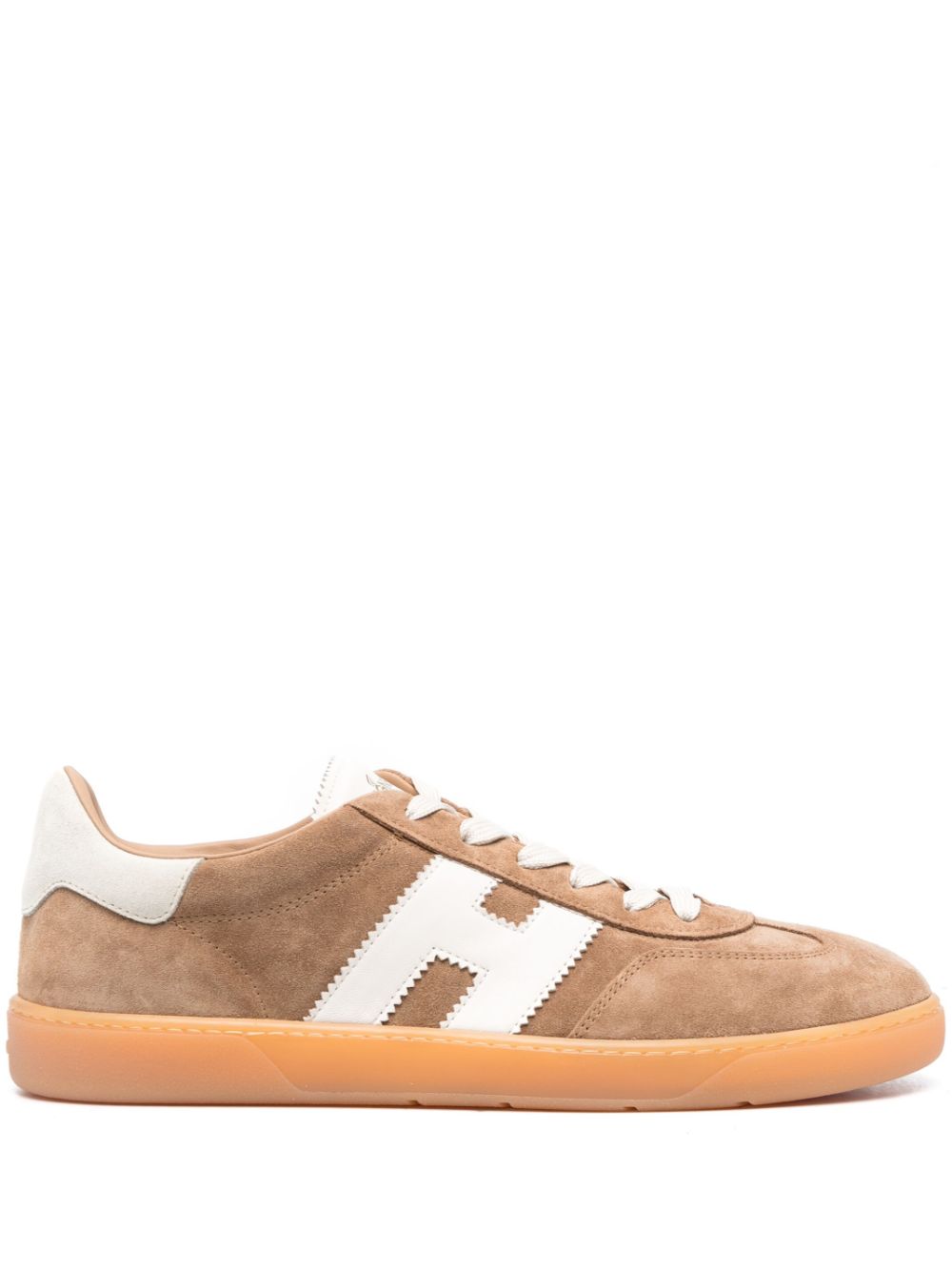 Hogan H647 Sneakers aus Wildleder - Nude von Hogan