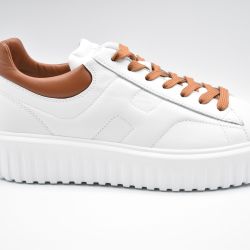 Hogan Herren Schnürschuhe Aus Weißem Leder von Hogan