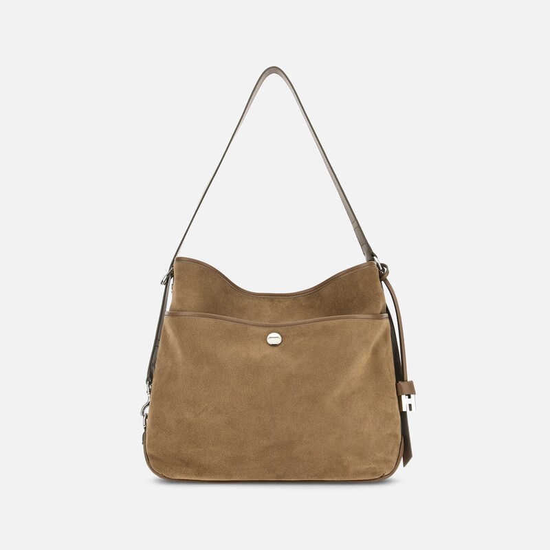 Hogan - Hobo-Tasche Hogan Hocket Medium, BEIGE,  - Taschen von Hogan