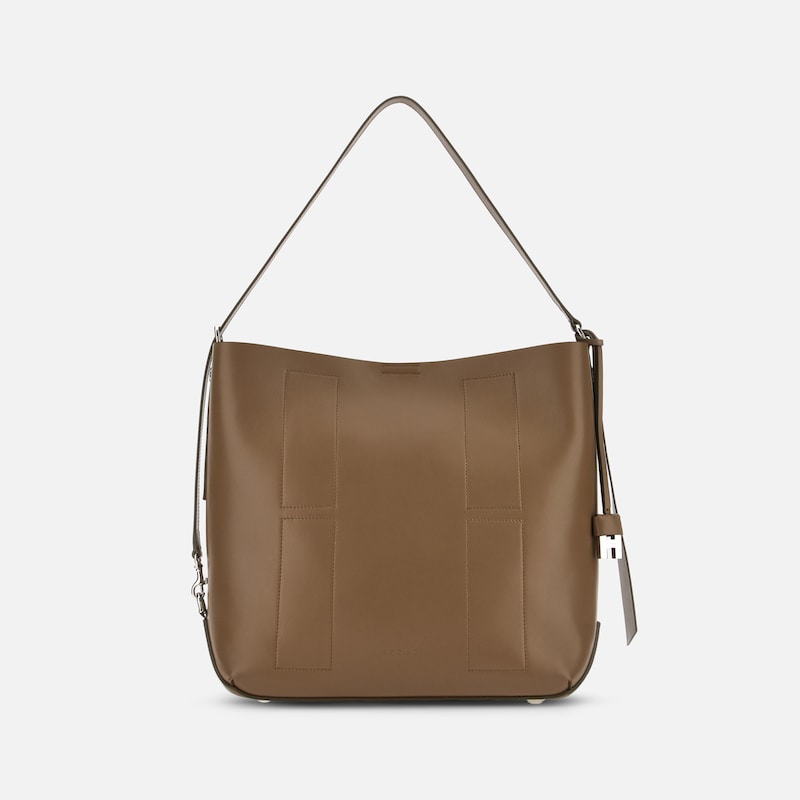 Hogan - Hobo-Tasche Hogan Hocket Medium, BEIGE,  - Taschen von Hogan