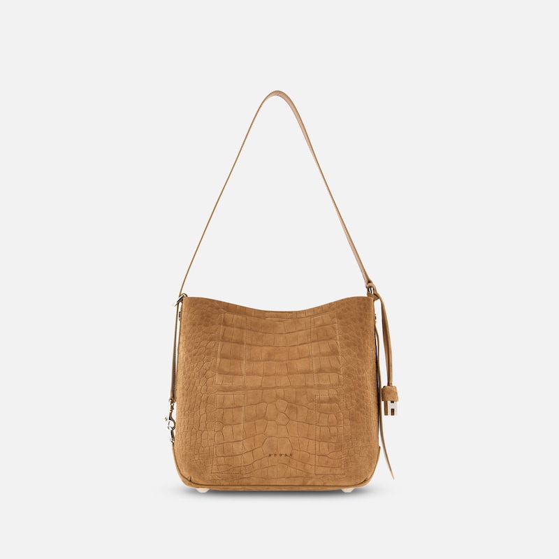 Hogan - Hobo-Tasche Hogan Hocket Small, BEIGE,  - Taschen von Hogan