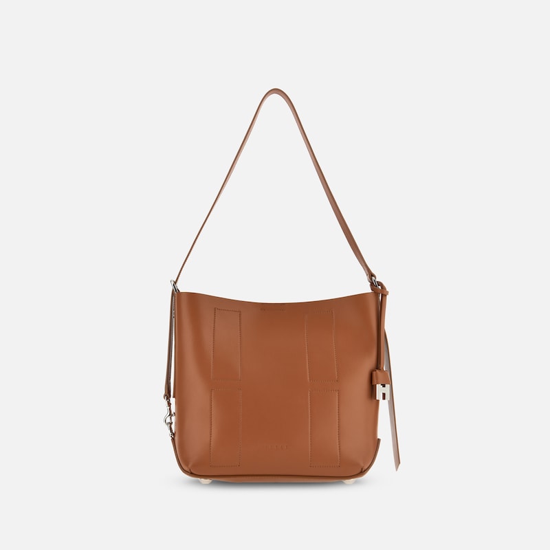Hogan - Hobo-Tasche Hogan Hocket Small, BRAUN,  - Taschen von Hogan