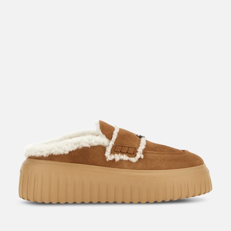 Hogan - Mules Hogan H-Stripes, BEIGE, 36 - Schuhe von Hogan