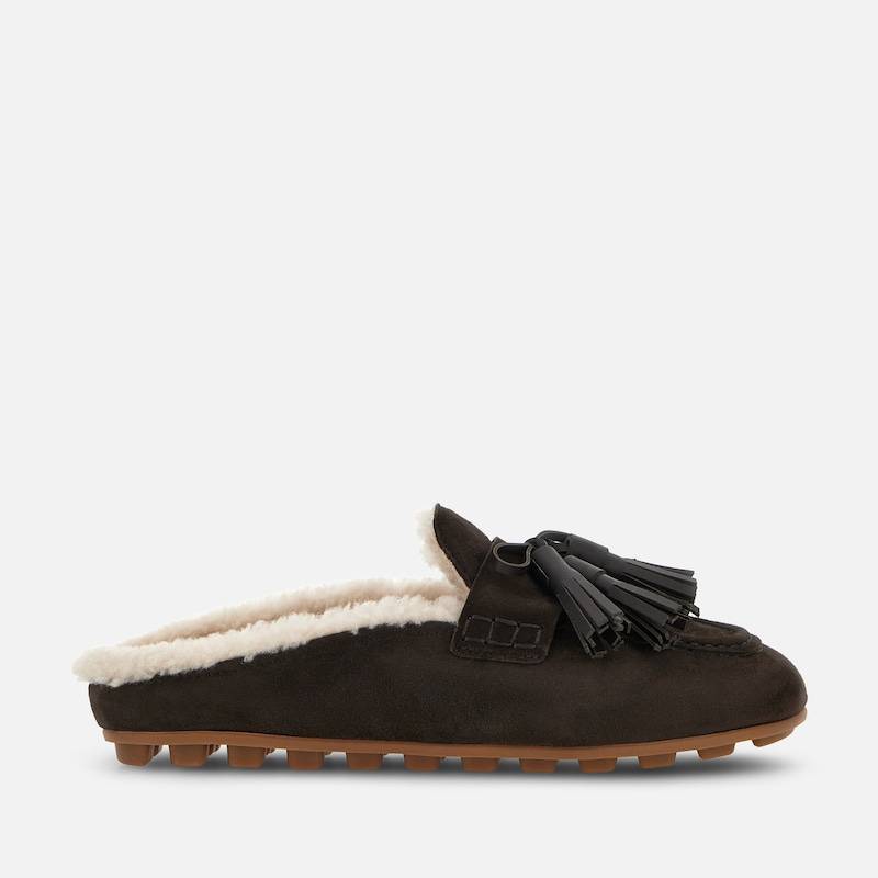 Hogan - Mules Hogan Olympia, BRAUN, 38.5 - Schuhe von Hogan