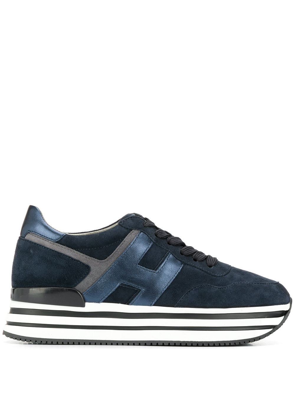 Hogan Plateau-Sneakers - Blau von Hogan