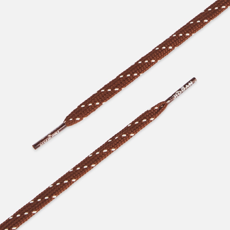 Hogan - Schnürsenkel, WEISS,BRAUN,  - Schuhe von Hogan