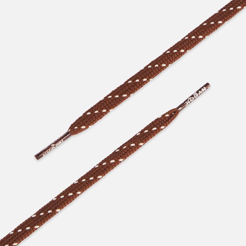 Hogan - Schnürsenkel, WEISS,BRAUN,  - Schuhe von Hogan