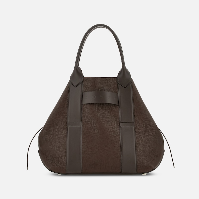 Hogan - Shopper Hogan Script Medium, BRAUN,  - Taschen von Hogan