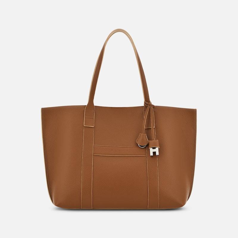 Hogan - Shopper Hogan Script Medium, BRAUN,  - Taschen von Hogan