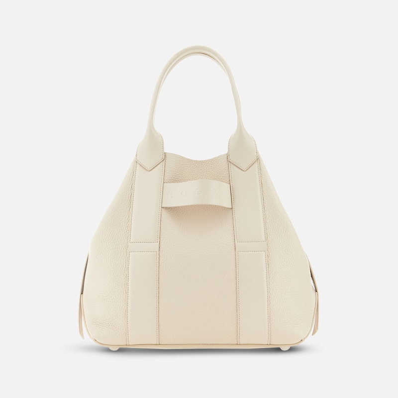 Hogan - Shopper Hogan Script Medium, CREME,  - Taschen von Hogan