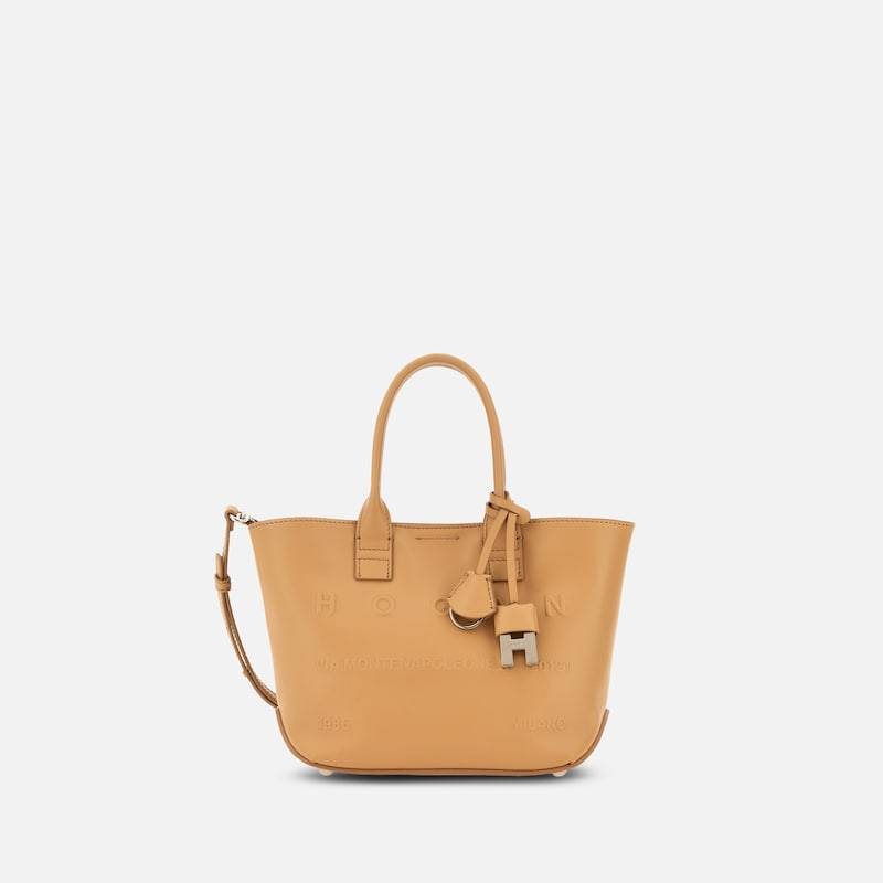 Hogan - Shopper Hogan Script Mini, BEIGE,  - Taschen von Hogan