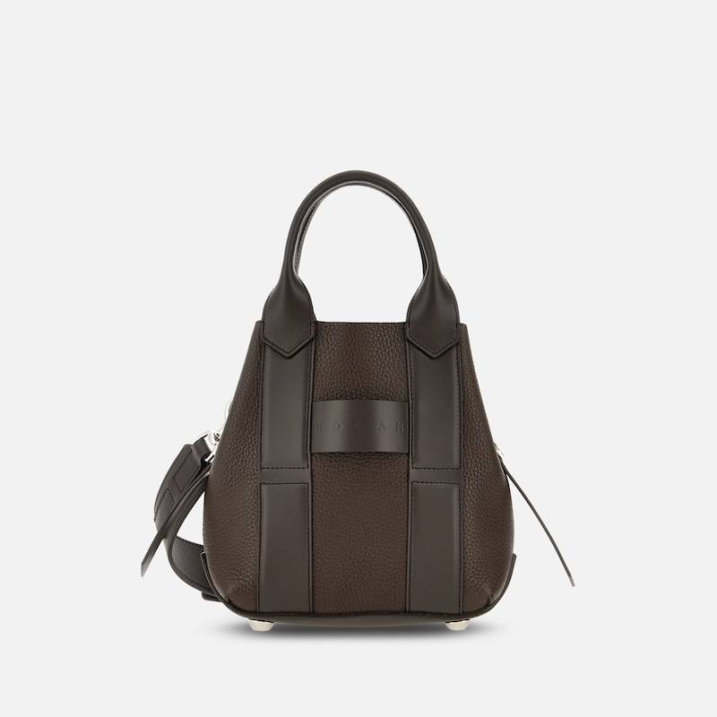 Hogan - Shopper Hogan Script Small, BRAUN,  - Taschen von Hogan