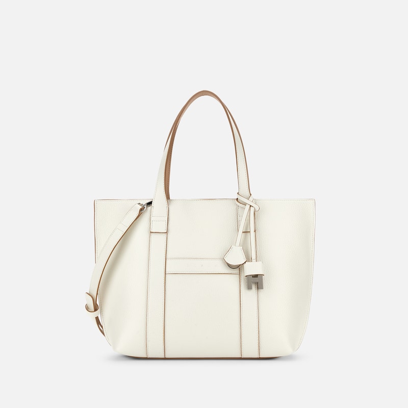 Hogan - Shopper Hogan Script Small, CREME,  - Taschen von Hogan