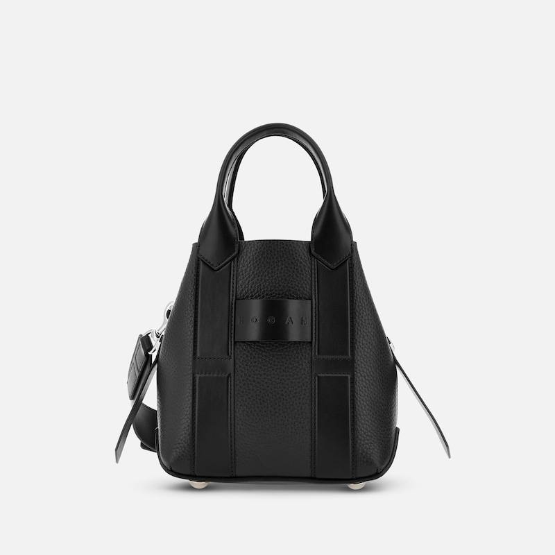 Hogan - Shopper Hogan Script Small, SCHWARZ,  - Taschen von Hogan