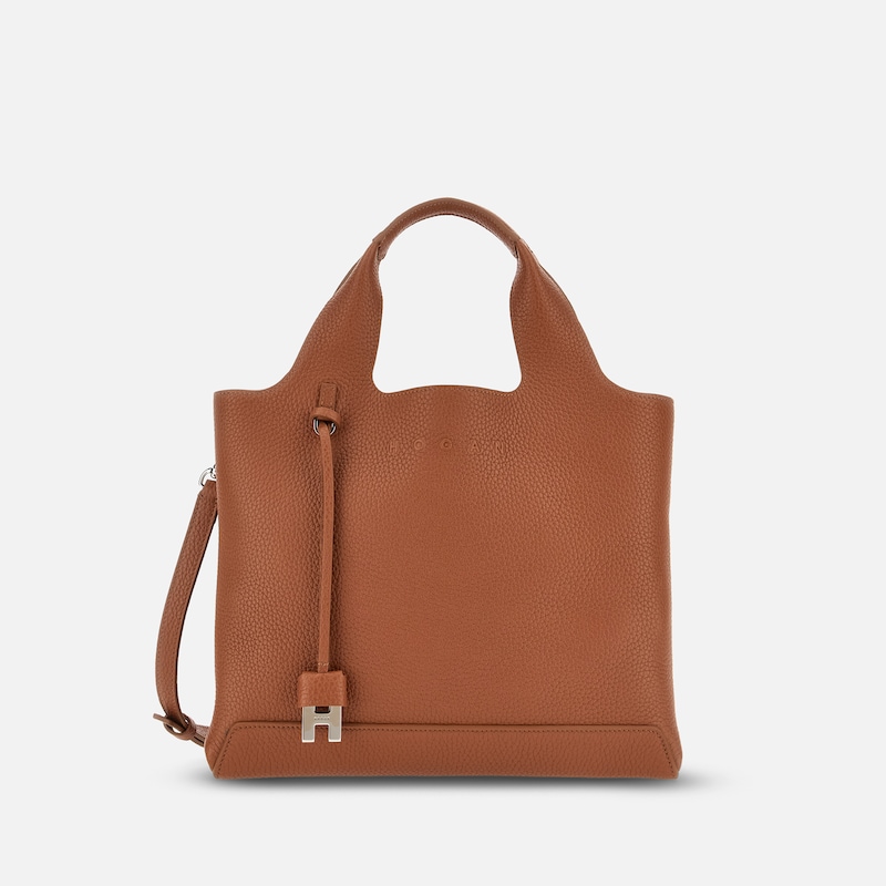 Hogan - Shopping Bag, BRAUN,  - Taschen von Hogan