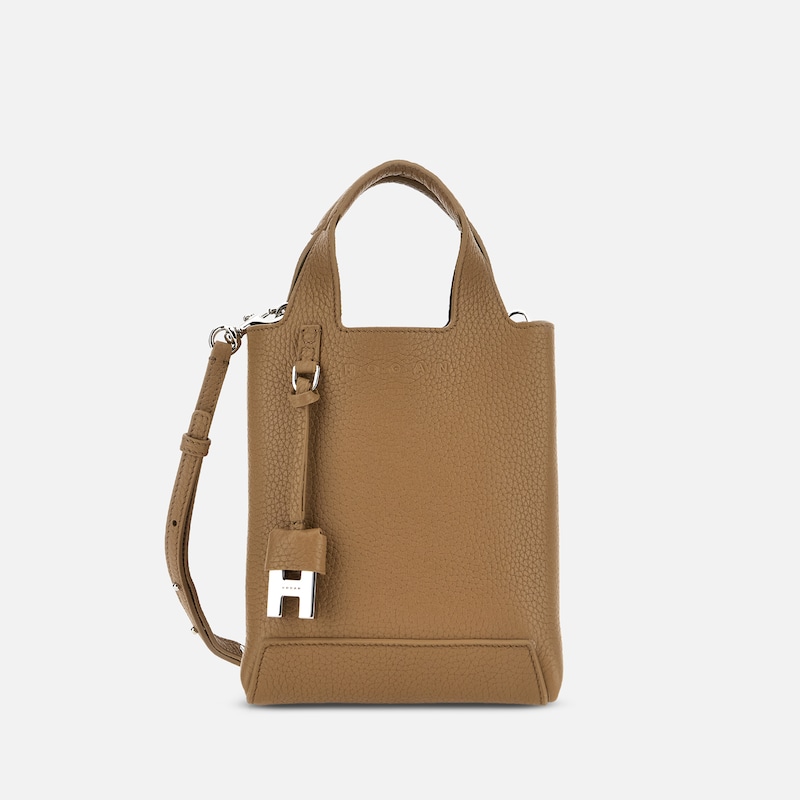 Hogan - Shopping Bag Mini, BEIGE,  - Taschen von Hogan
