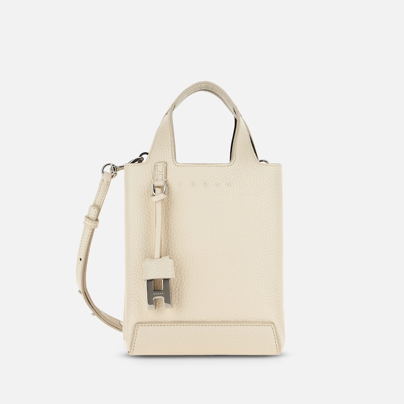 Hogan - Shopping Bag Mini, CREME,  - Taschen von Hogan