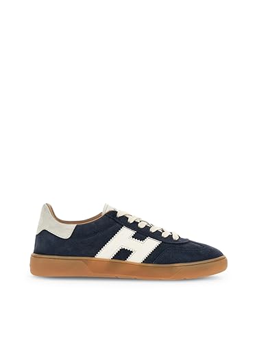 Hogan Sneakers Cool Navy aus Wildleder HXM6470FB60PJQ0ESI Blau, blau, 44 EU von Hogan