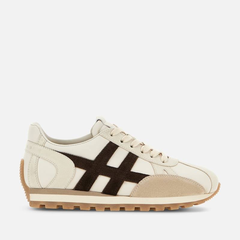 Hogan - Sneakers Hogan 86er, BRAUN,CREME, 38 - Schuhe von Hogan