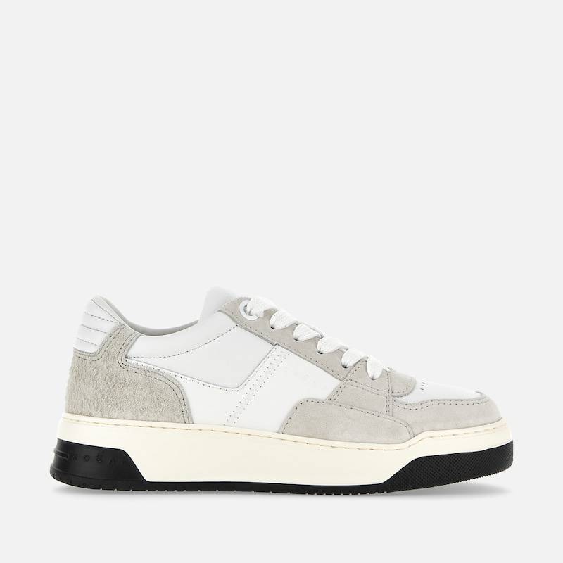 Hogan - Sneakers Hogan Chamallow, GRAU,WEISS, 7.5 - Schuhe von Hogan
