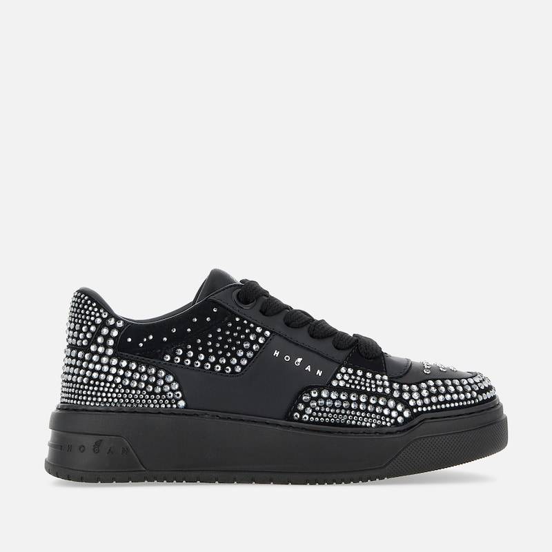 Hogan - Sneakers Hogan Chamallow, SILBER,SCHWARZ, 37 - Schuhe von Hogan