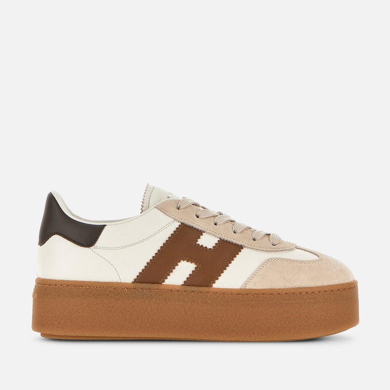 Hogan - Sneakers Hogan Cool, BRAUN,BEIGE,CREME, 37.5 - Schuhe von Hogan