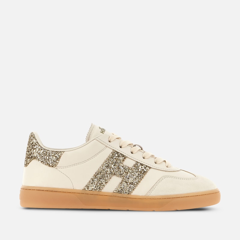 Hogan - Sneakers Hogan Cool, GOLD,CREME, 35.5 - Schuhe von Hogan