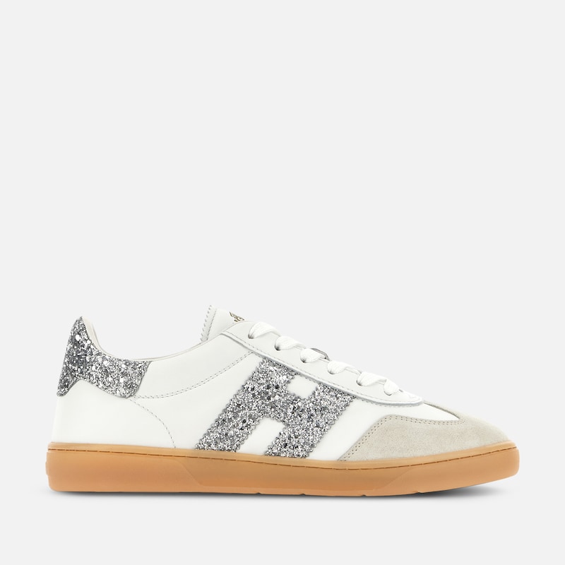 Hogan - Sneakers Hogan Cool, SILBER,WEISS, 38 - Schuhe von Hogan