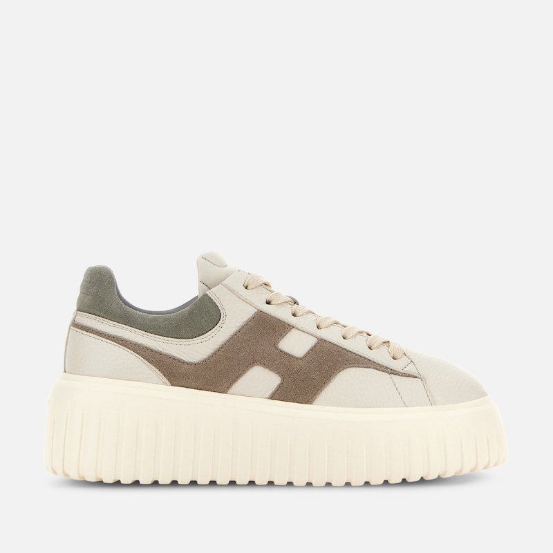 Hogan - Sneakers Hogan H-Stripes, BEIGE,GRAU,CREME, 40.5 - Schuhe von Hogan