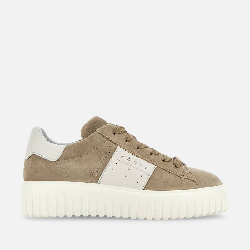 Hogan - Sneakers Hogan H-Stripes, BRAUN, 6.5 - Schuhe von Hogan