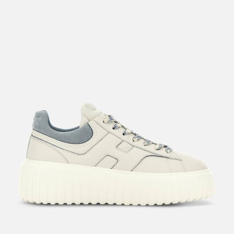 Hogan - Sneakers Hogan H-Stripes, HELLBLAU,CREME, 37.5 - Schuhe von Hogan