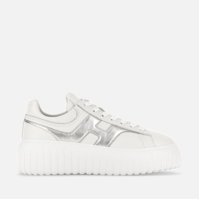 Hogan - Sneakers Hogan H-Stripes, SILBER,WEISS, 39 - Schuhe von Hogan
