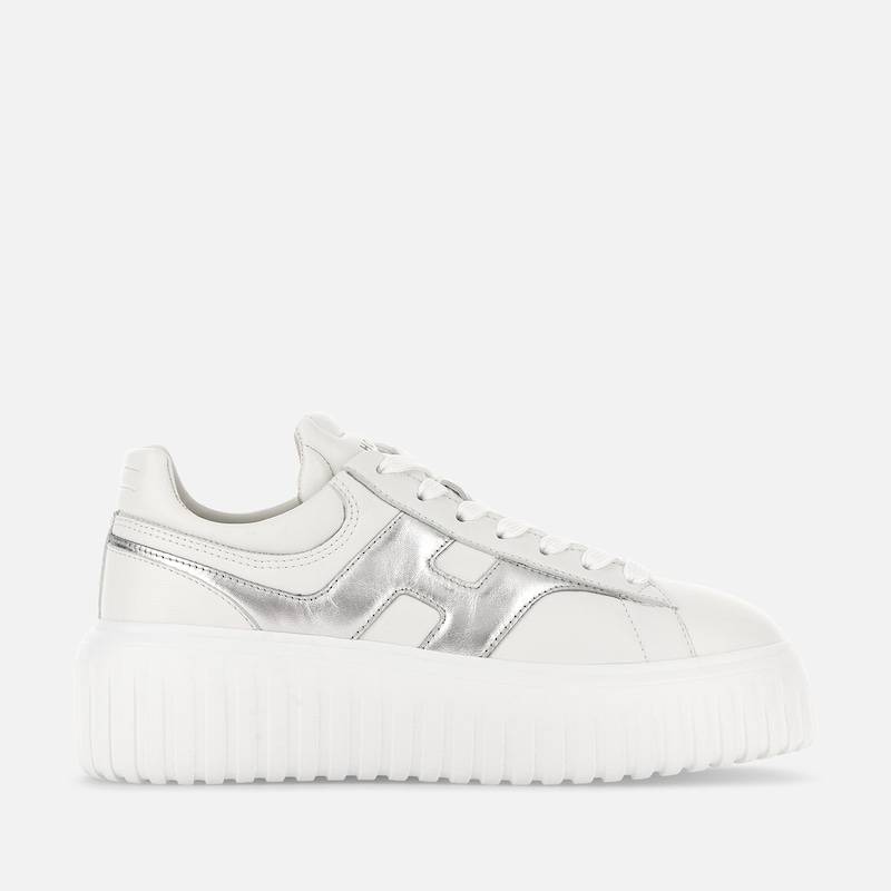 Hogan - Sneakers Hogan H-Stripes, SILBER,WEISS, 39 - Schuhe von Hogan