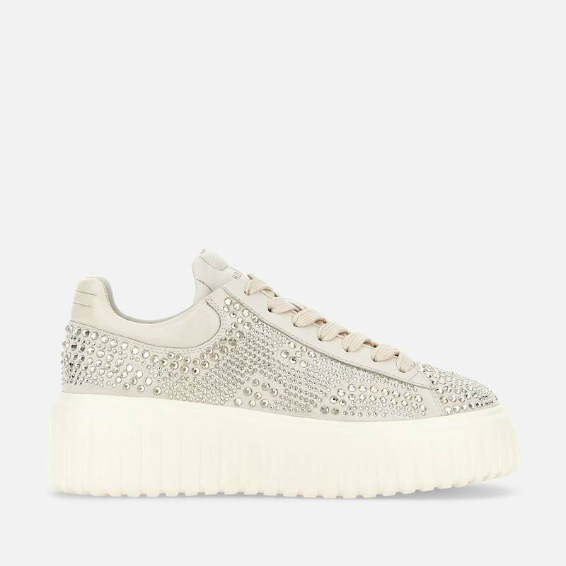 Hogan - Sneakers Hogan H-Stripes, CREME, 36.5 - Schuhe von Hogan