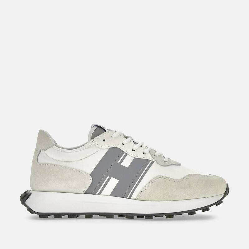 Hogan - Sneakers Hogan H601, GRAU,WEISS, 9.5 - Schuhe von Hogan