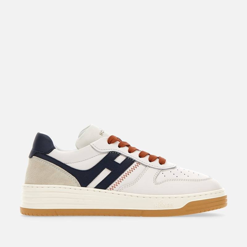 Hogan - Sneakers Hogan H630, BLAU,CREME,WEISS, 38 - Schuhe von Hogan