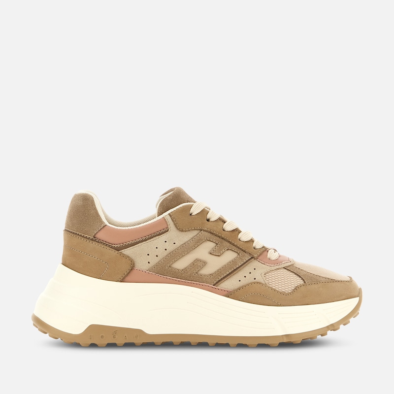 Hogan - Sneakers Hogan Hi-Fi, BEIGE, 41 - Schuhe von Hogan