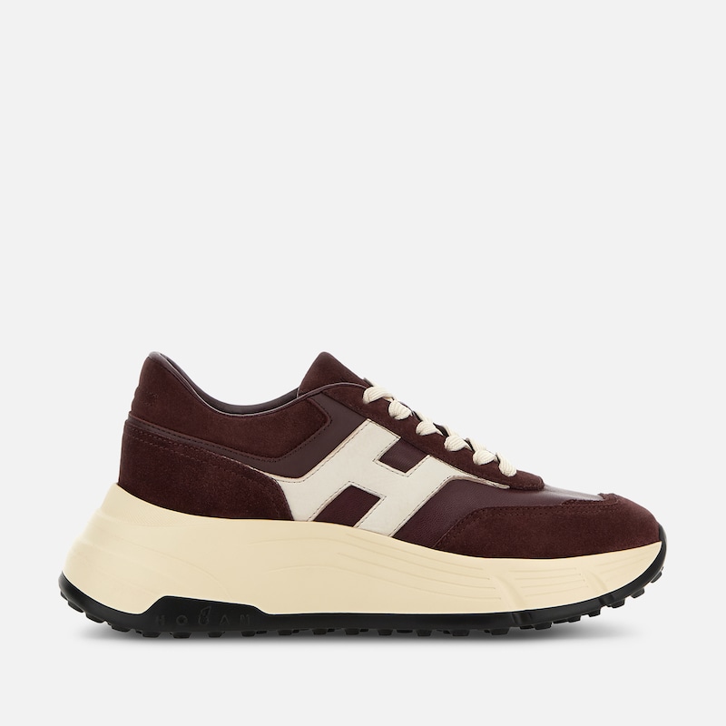 Hogan - Sneakers Hogan Hi-Fi, BORDEAUX, 35 - Schuhe von Hogan