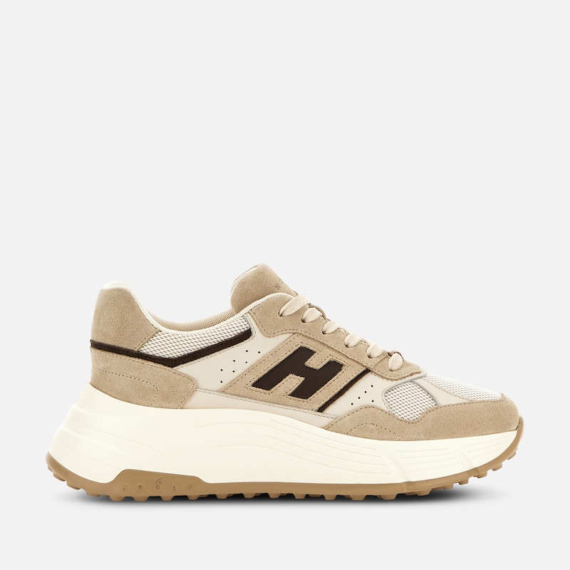 Hogan - Sneakers Hogan Hi-Fi, BRAUN,BEIGE, 35 - Schuhe von Hogan