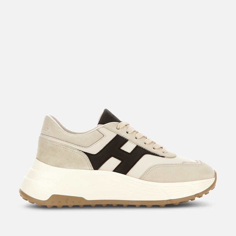 Hogan - Sneakers Hogan Hi-Fi, BRAUN,CREME, 40 - Schuhe von Hogan