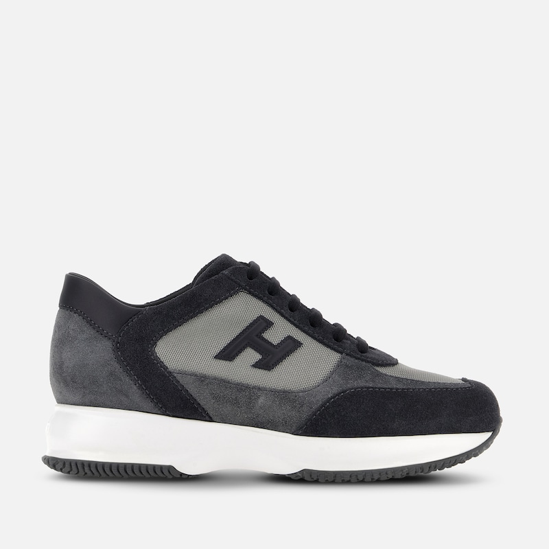 Hogan - Sneakers Hogan Interactive, GRAU,BLAU, 7.5 - Schuhe von Hogan