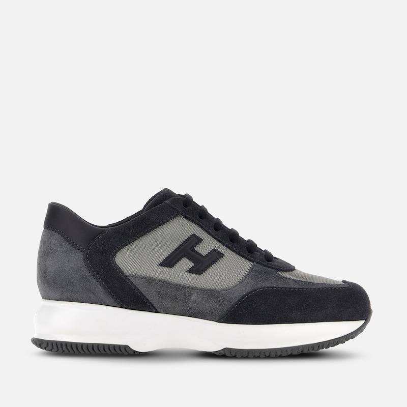 Hogan - Sneakers Hogan Interactive, GRAU,BLAU, 7.5 - Schuhe von Hogan